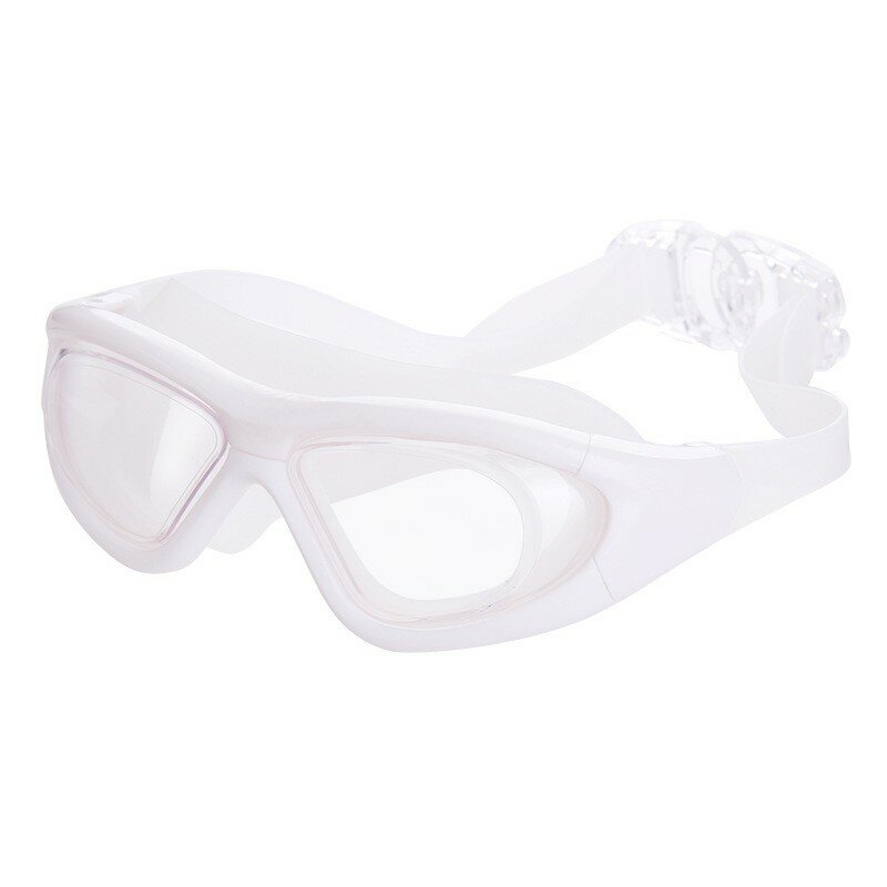 Gafas de natación profesionales para hombre y mujer, lentes de protección UV antivaho con revestimiento, impermeables y ajustables, novedad