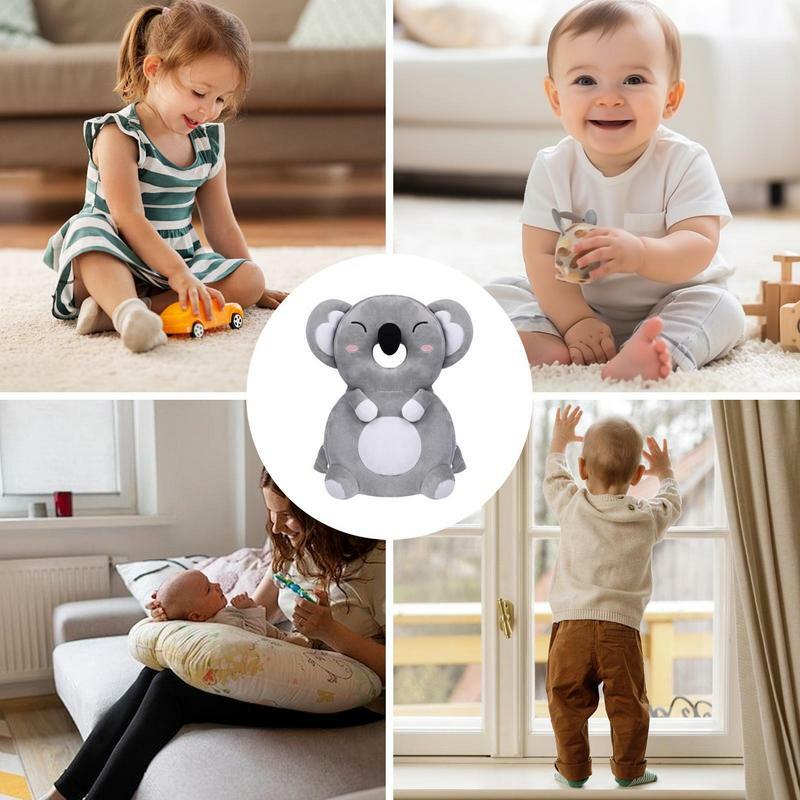 Almohada de protección de dibujos animados para bebé, reposacabezas ligero, cojín corporal ajustable para el pecho y los hombros, anticaída, Koala
