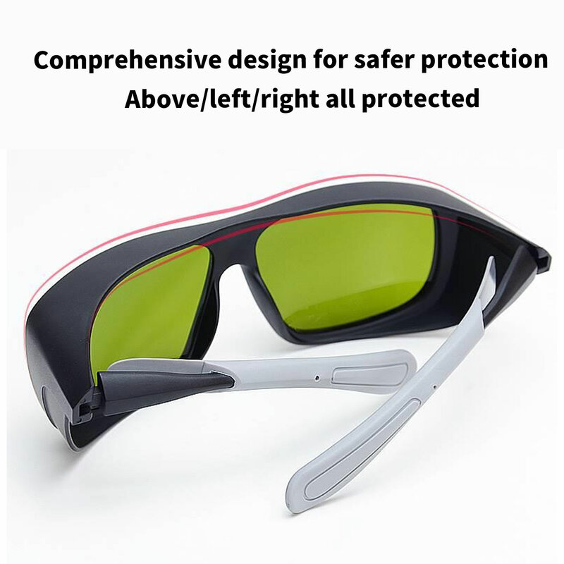 Gafas de protección para rayos X, gafas de seguridad para los ojos, protección UV, IPL, IR, FPV, 200-2000nm, 1064, 532nm, depilación de longitud de onda completa