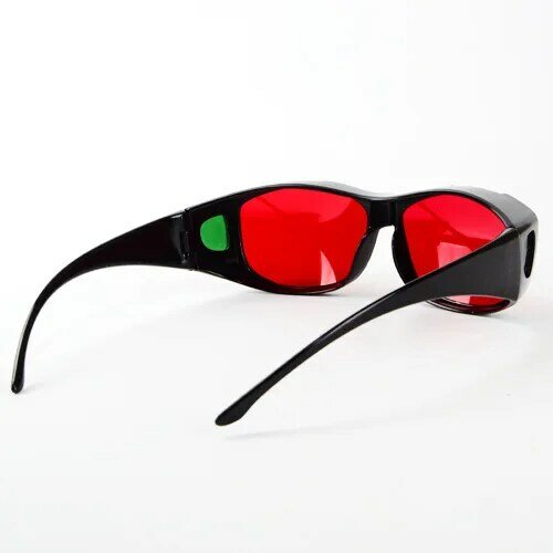 Gafas de corrección de ceguera de Color rojo-verde, gafas de corrección de Color suave para Vista artística, imagen, distingue el Color de la luz de tráfico