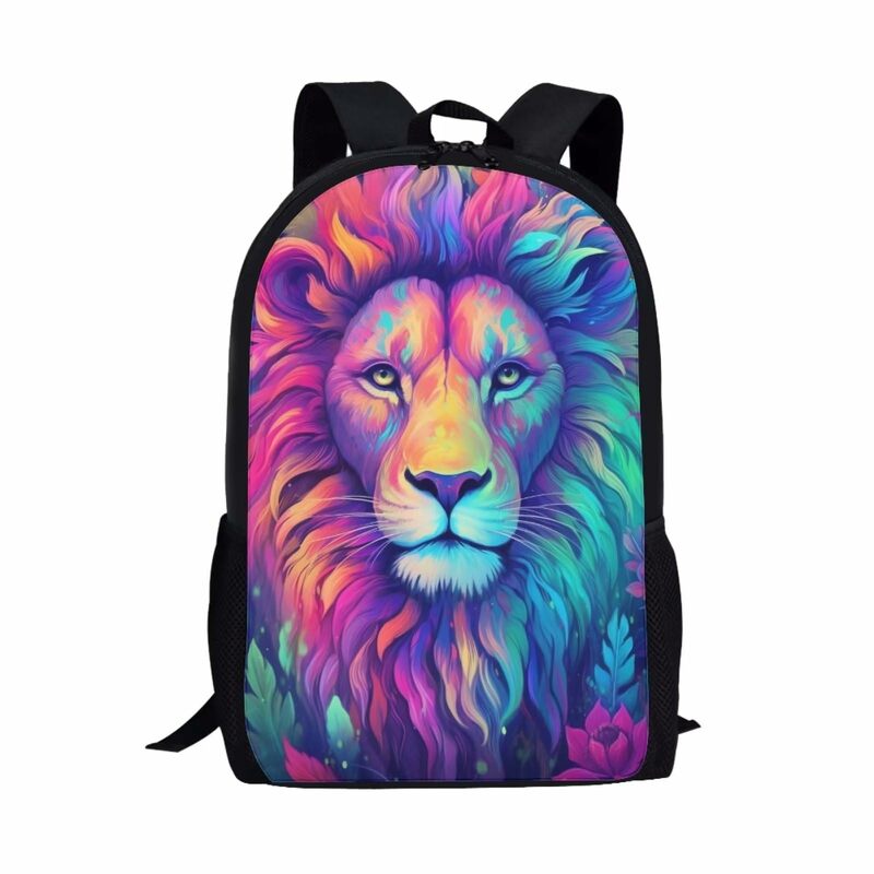 Fajna wzór słonia torba szkolna do plecak dla dzieci fajnych magicznych torba na zwierzęta dla dzieci chłopców i dziewcząt plecak wielofunkcyjny