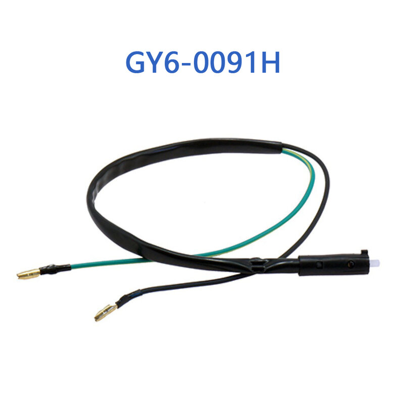 Cable de interruptor de luz de freno de GY6-0091H para motor GY6, 50cc, 4 tiempos, Scooter chino, ciclomotor 1P39QMB