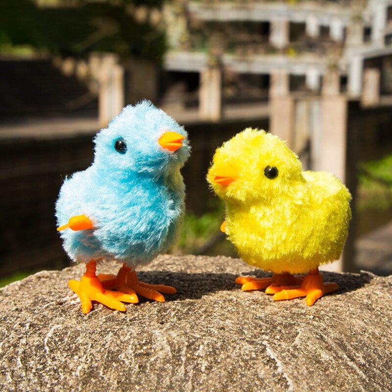 Mainan Mewah Ayam Paskah Mini Pengisi Telur Paskah Cocok untuk Pesta dan Keranjang