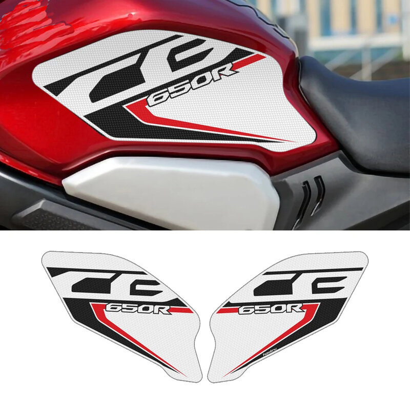 CB 650R Motorcycle Side Tank Pad Protection Knee Grip Traction Accessorie For Honda CB650R 2019-2022 Anti-slip sticker
