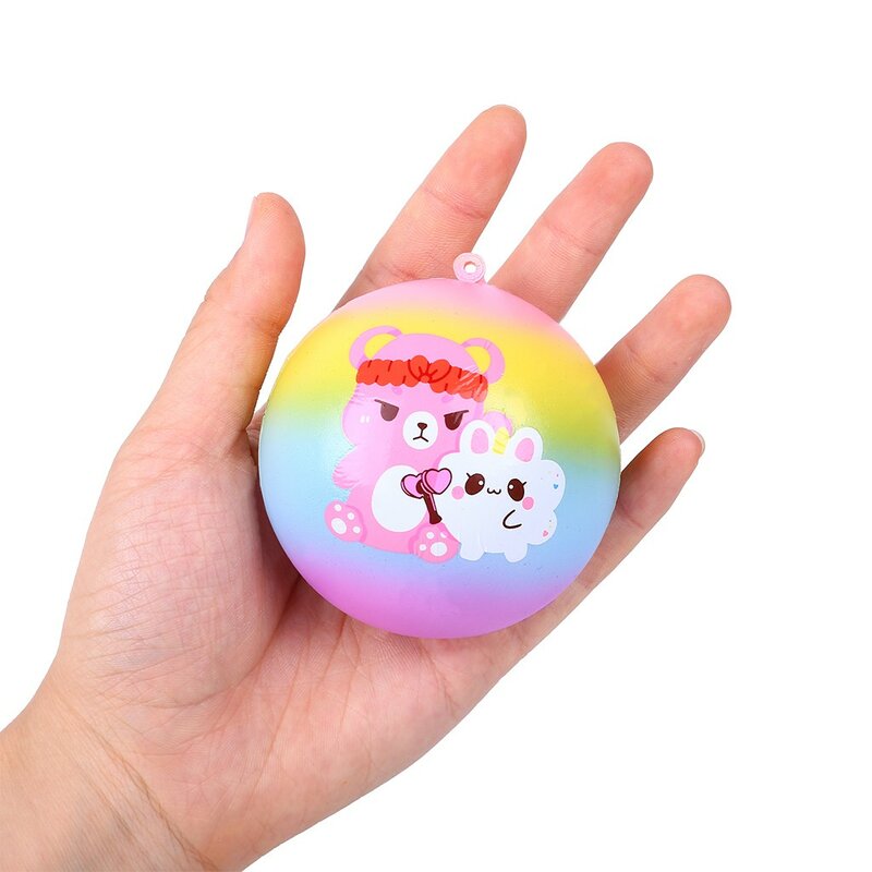 Cute Bread Pendant Scented Charm Slow Rising Collection Stress Reliever Toys Kids Toys Children Educational Toys Learning Games