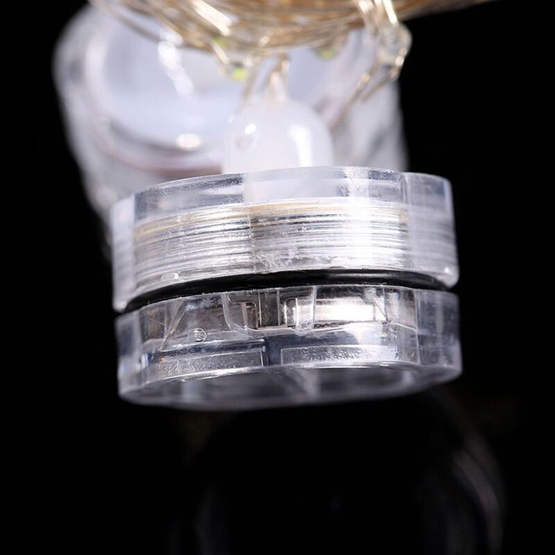 10/20 lampu LED peri pesta cantik kabel tembaga Decal tali peri lampu Submersible tahan air