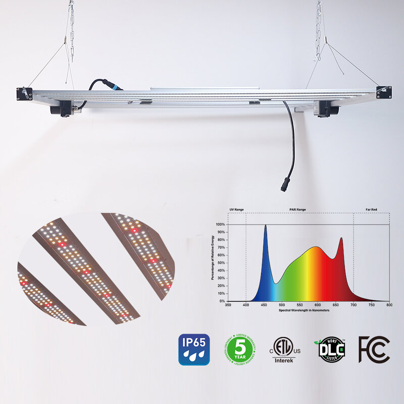 Mester Best indoor plant growth lamp uv ir strip bar commercial lm301b lm301h full spectrum led grow lights
