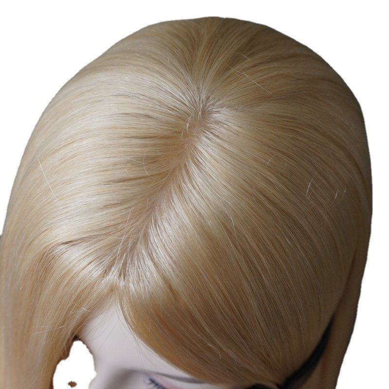 Hstonir 613 Kosher Wig For Jew European Remy Hair Stock Jewish Wig Highlight Quality White Women Fast Shipping J002