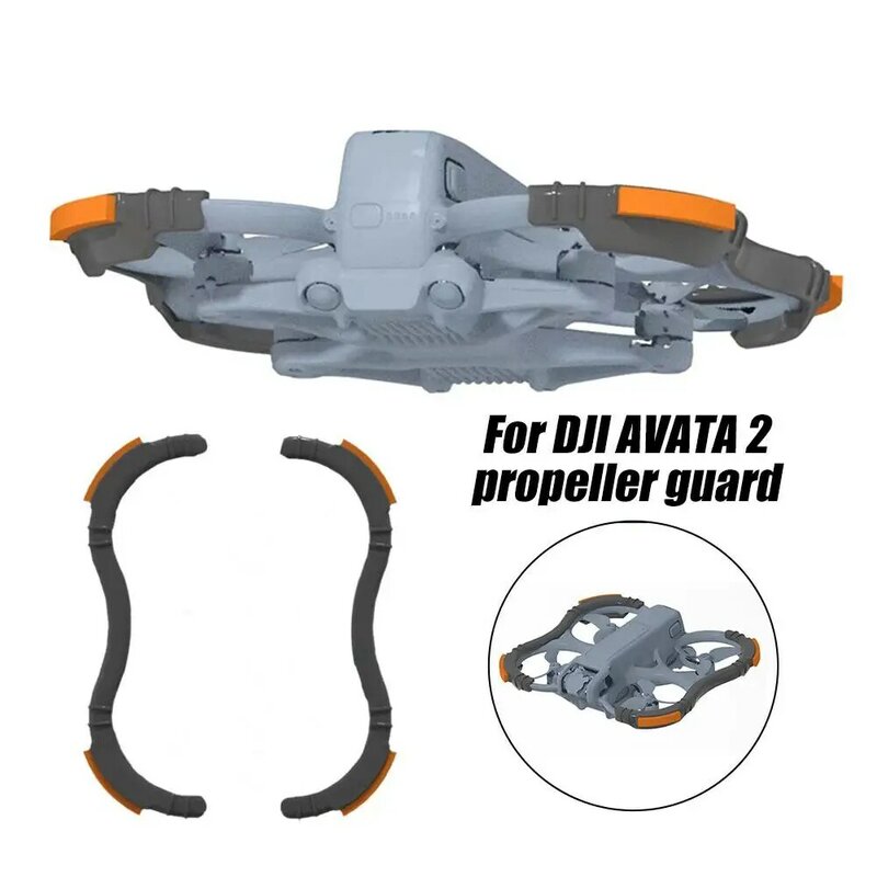 Uav Blade Protection Cover, através do anti-colisão câmera aérea Head Bumper, alta elástica, leve EVA, DJI AVATA2, Q6T0