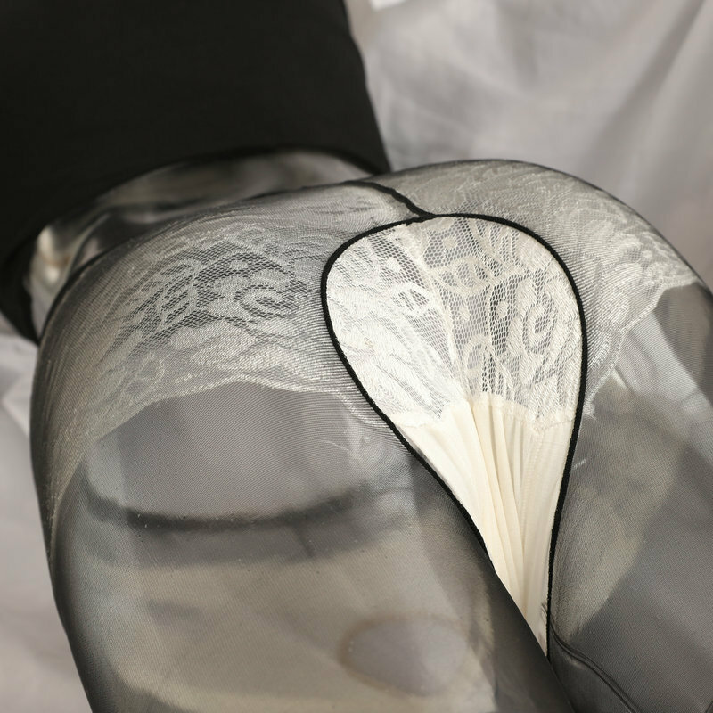Calze Sexy da donna con apertura sul cavallo collant ultrasottili 0D punta di prima linea trasparente invisibile calze da donna estive vuote