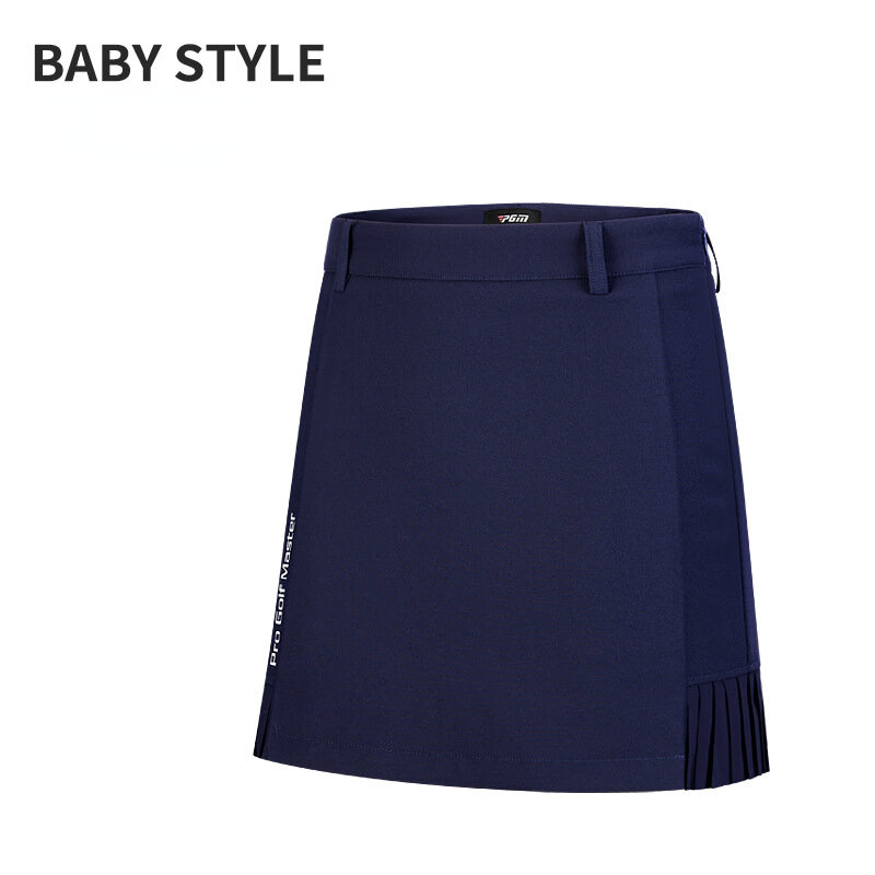Женская короткая юбка для гольфа PGM, женская летняя дышащая Спортивная эластичная одежда для девушек, плиссированная юбка, женская одежда QZ074