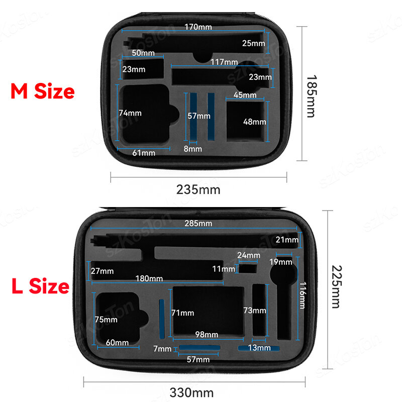 Casing pelindung ponsel Insta360 ONE X3 X2, casing pelindung, kantung penyimpanan Mini, cangkang keras portabel untuk Insta360 X3, Aksesori