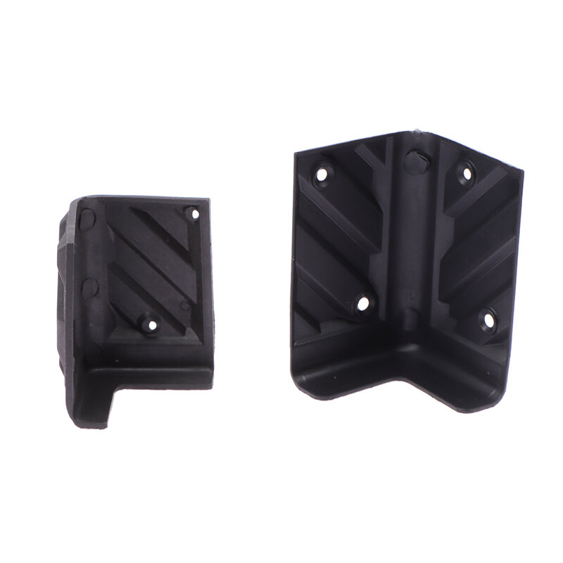2Pcs Speaker Corners Black Plastic Right Angle Rounded Protector Replacements Guitar Amplifier Stage Cabinets Accessorriesies
