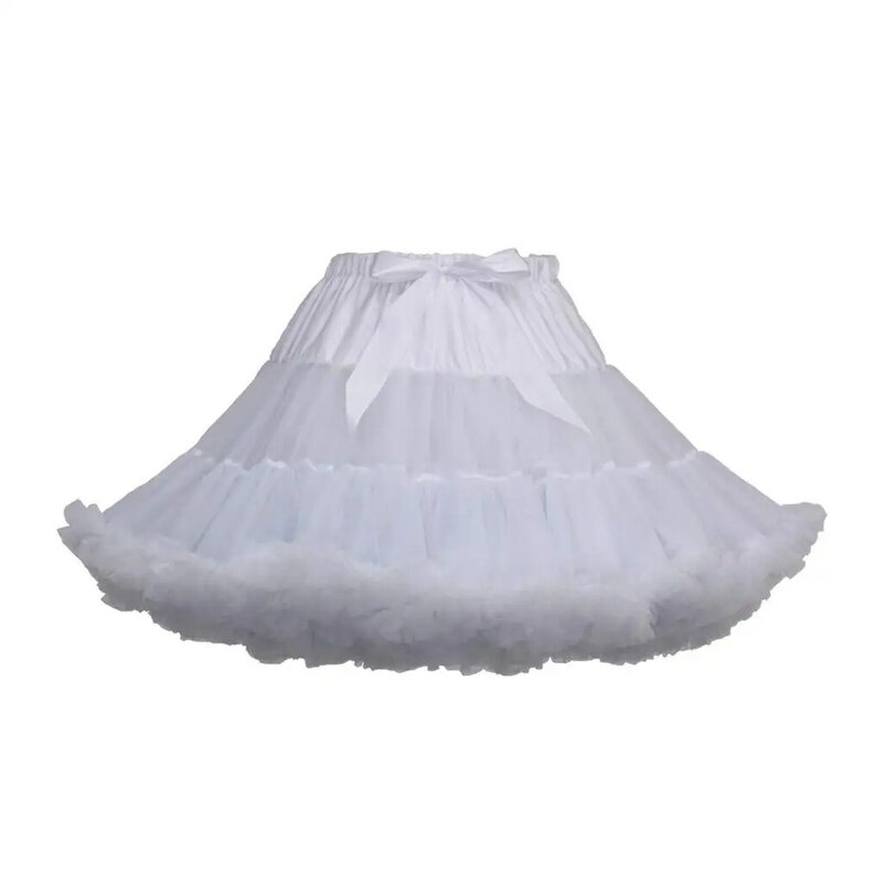 Women 50s Vintage Rockabilly Petticoat Skirt Short Party Tutu Ballet Bubble Skirt 2025