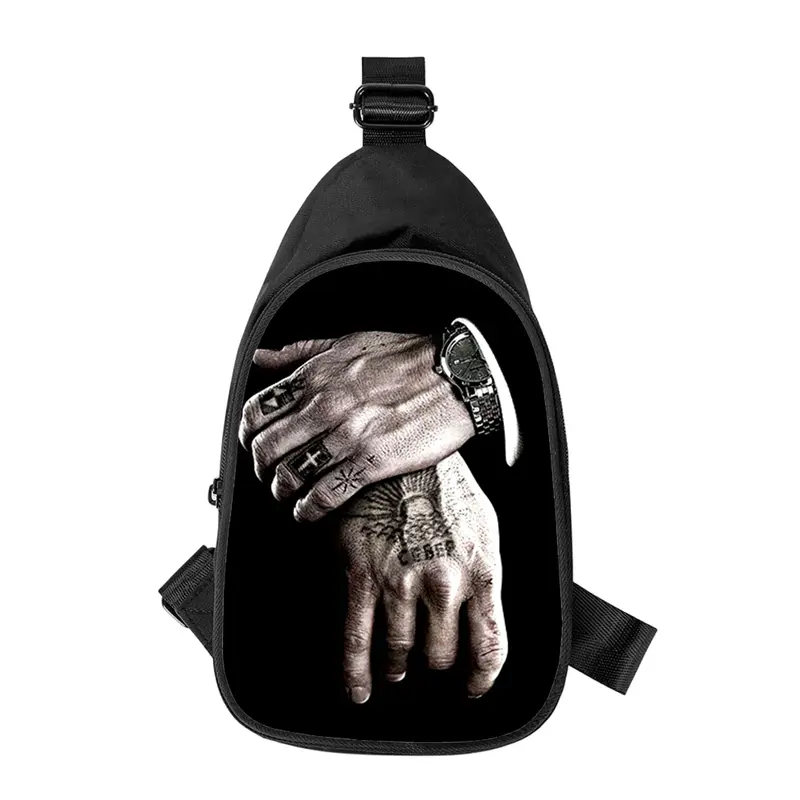 Мужская нагрудная сумка с 3D-принтом «Русская мафия»