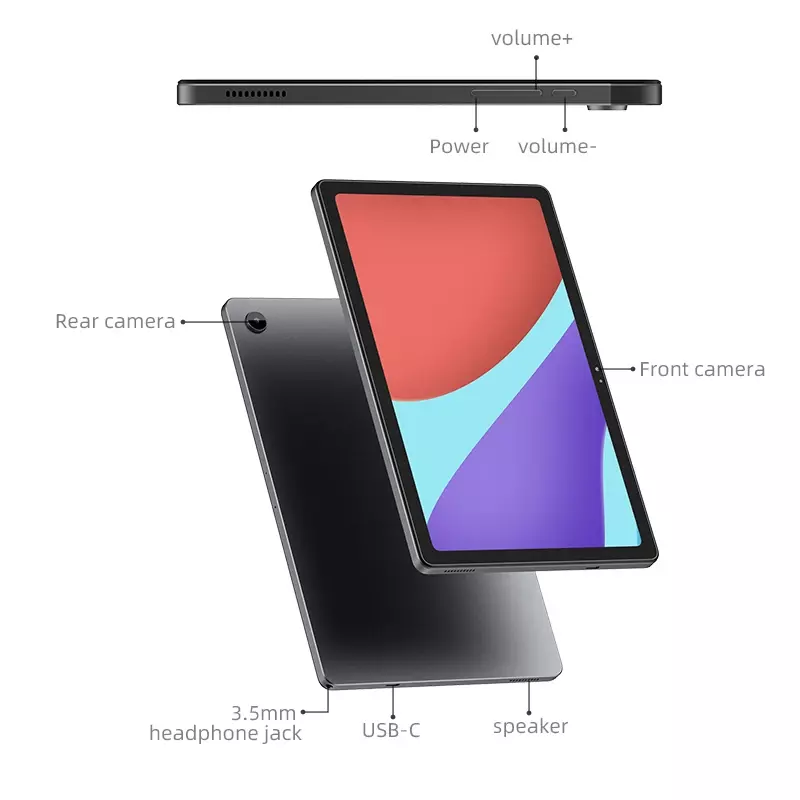 Alldocube-iplay 50 Tablet Slim, 10.4 ", 2K IPS Display, Tela Cheia, Modo Proteção de Olhos, Design de arestas planas, Preço Especial, 6 + 128GB