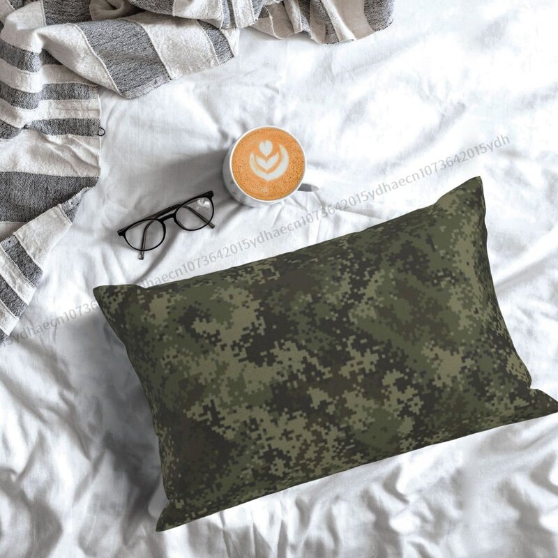 Capa de almofada com camuflagem padrão para casa, sofá, cadeira, mochila, decorativos, verão