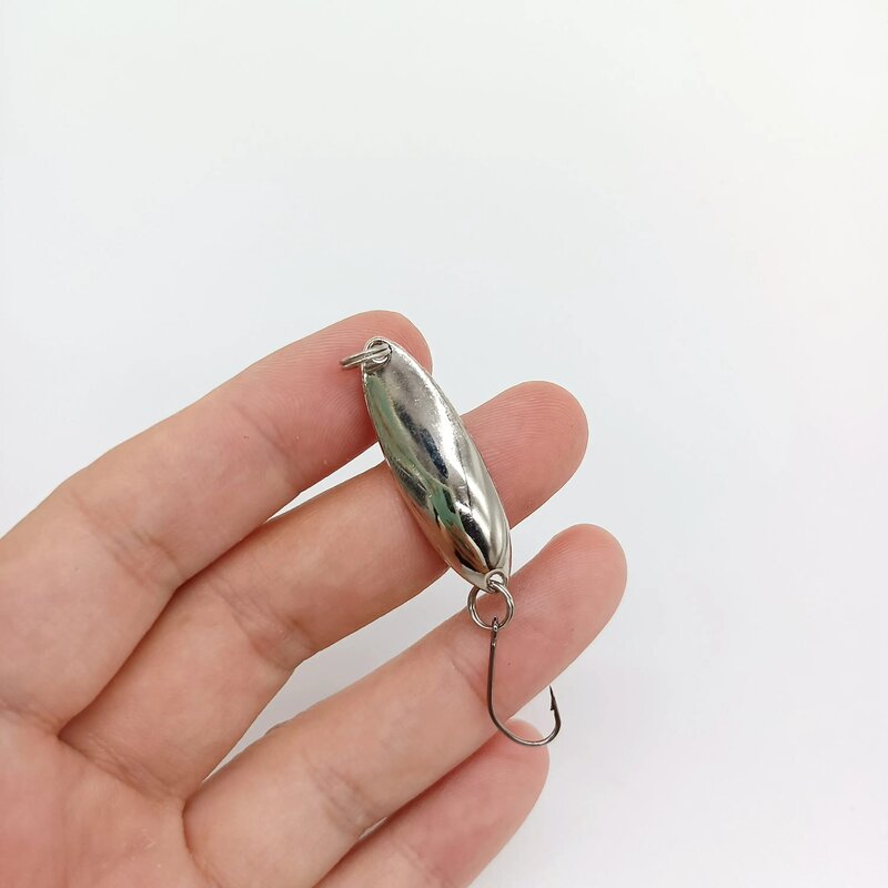DUODUOYU 1PCS Trout Spoon Fishing Lures spinner bait Wobblers Jig Lures pesca isca artificial Hard Baits Fishing Tackle