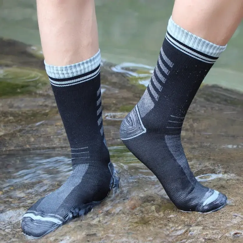Носки водонепроницаемые дышащие уличные водонепроницаемые походные фонарики для кемпинга зимние фонарики для верховой езды теплые водонепроницаемые носки