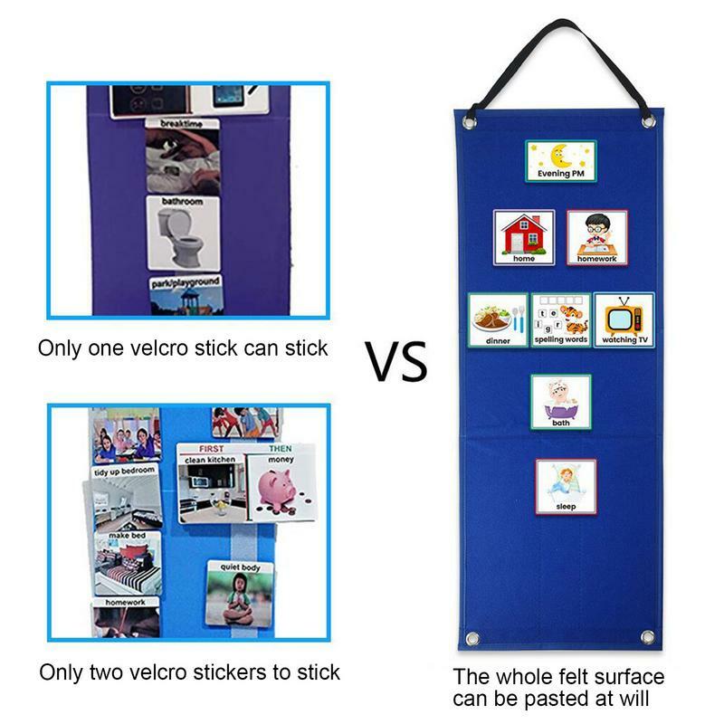 Programma visivo per bambini tabella degli adesivi per il comportamento dei bambini tabella degli adesivi per il comportamento dei bambini calendario per l'apprendimento dei bambini robusto e