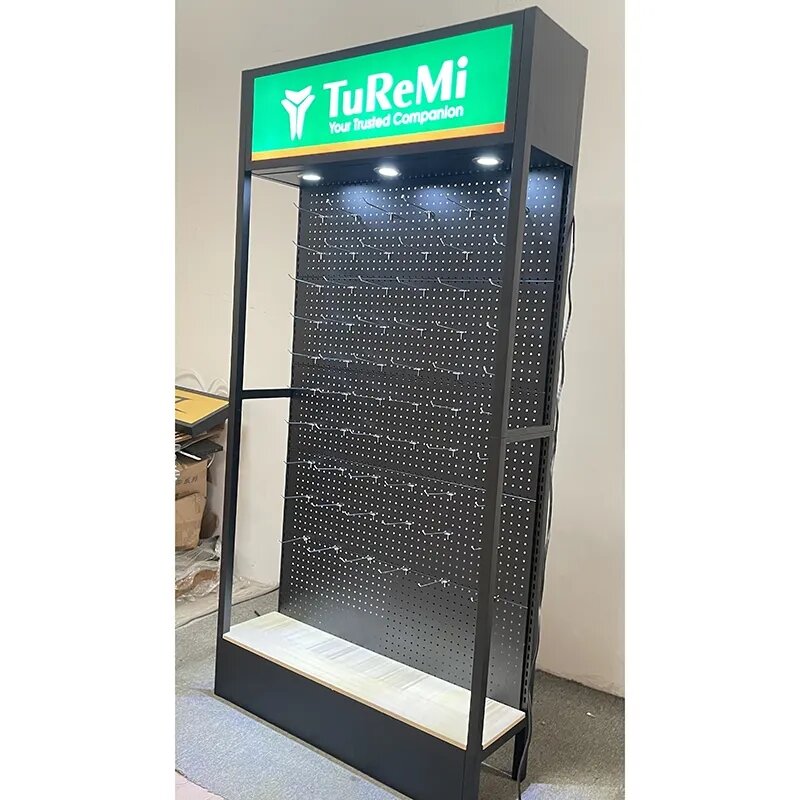 Custom, Cheap Price Mobile Shop Cell Phone Accessories Display Rack Phone Metal Frame Display Rack Design for Mobile Shop