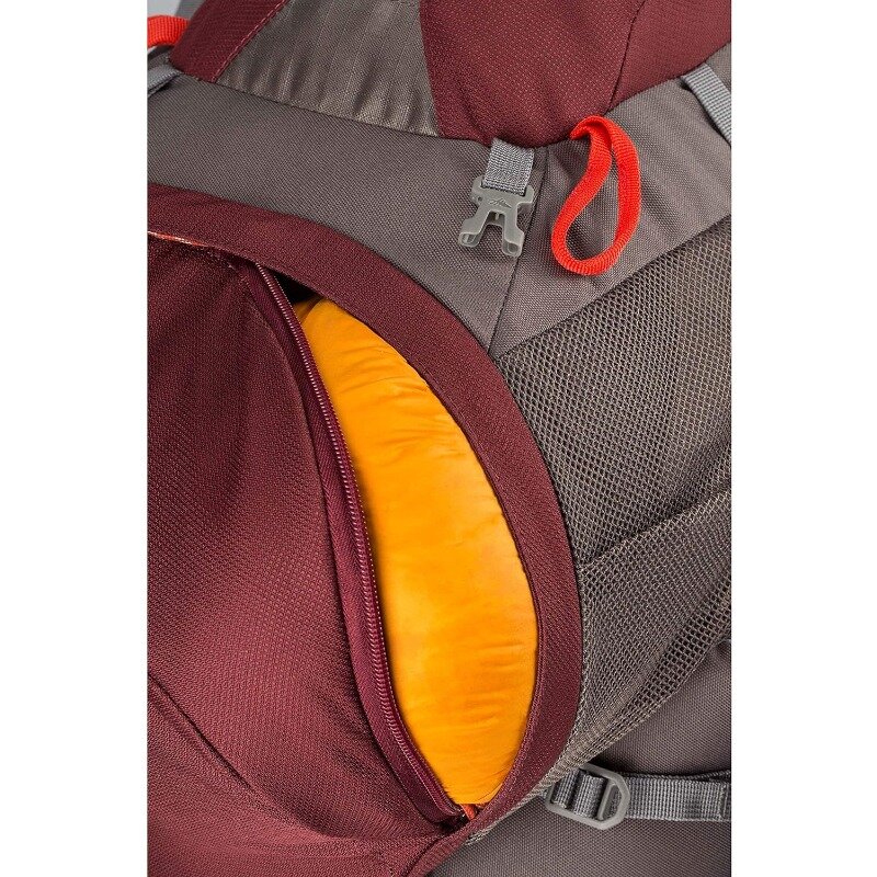 Pathway Internal Frame Hiking Backpack, Cranberry/Slate/Redrock, 60L