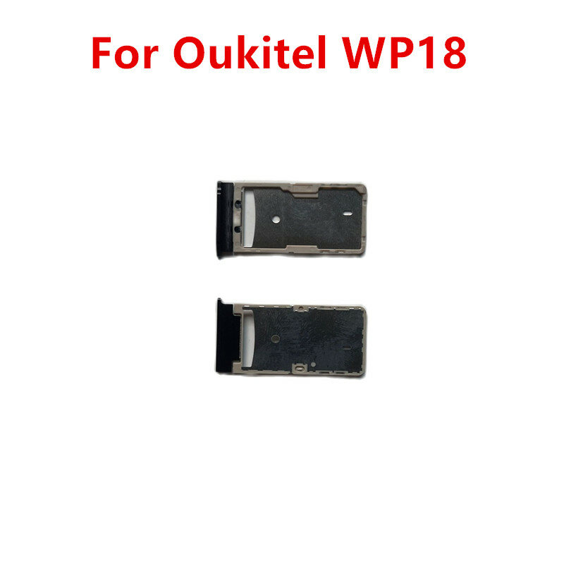 Novo original para oukitel wp18 5.93 holder telefone celular titular do cartão sim bandeja slot peça de substituição