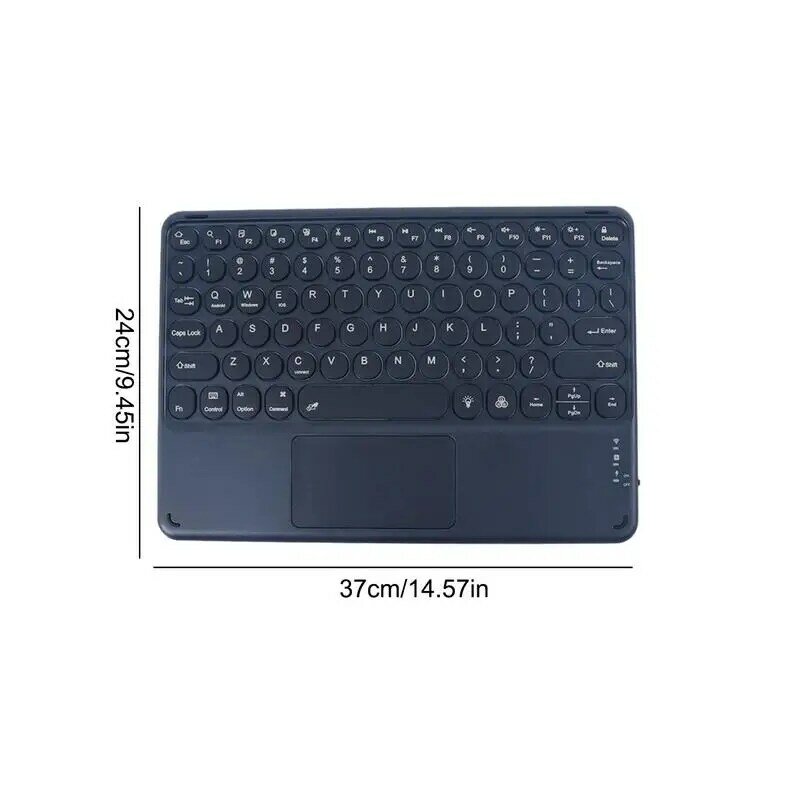Клавиатура для планшета, клавиатура с подсветкой для планшетного компьютера, беспроводная клавиатура с сенсорным экраном, клавиатура для планшетного компьютера для домашней работы