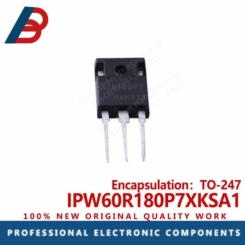 Paquete de 1 piezas IPW60R180P7XKSA1, TO-247N-channel, 650V, 18A, FET