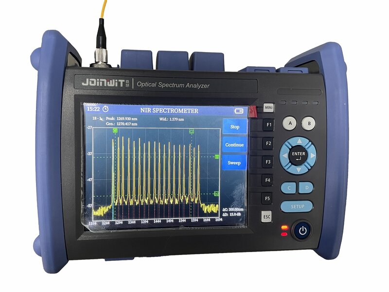 Analisador óptico integrado Handheld do espectro, espectrômetro portátil