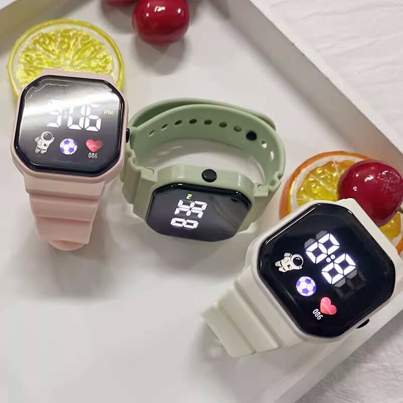 2023 Led Digitale Horloge Voor Kinderen Sport Waterdichte Horloges Jongen Meisje Kinderen Horloge Elektronische Klok Relogio Infantil
