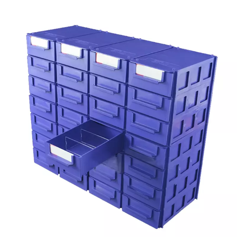 Grande Empilhável Storage Box, Dustproof, Ferramentas de Hardware Container, Case Holder, Pesca Tackle Tool, Thicken Box, 2 pcs, 1pcs
