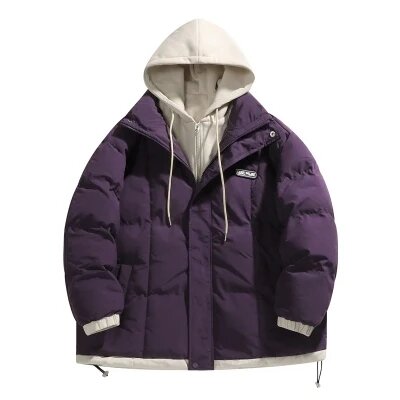 Зимняя мужская куртка, уличная парка с капюшоном, Утепленная зимняя мужская куртка, ветровка, пальто, большие размеры, теплые мужские пуховики