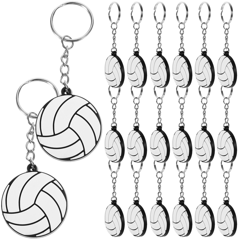 Basketball Accessories Volleyball Party Bag Hanging Pendants Gift Volleyball Party Favors