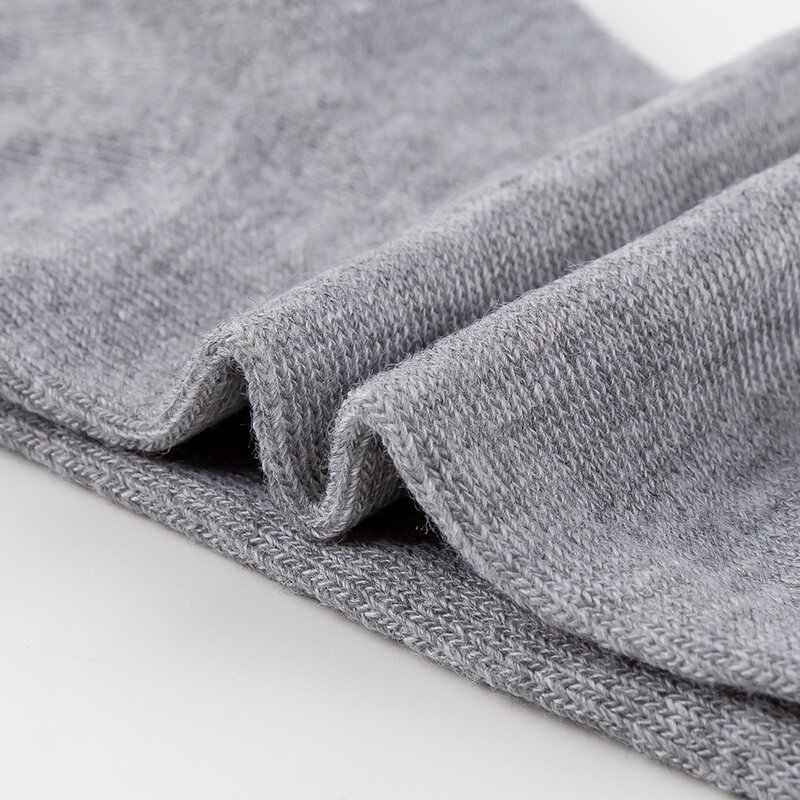 Calcetines tobilleros de algodón para hombre y mujer, calcetín Invisible, transpirable, Color sólido, negro, blanco y gris, 5 pares