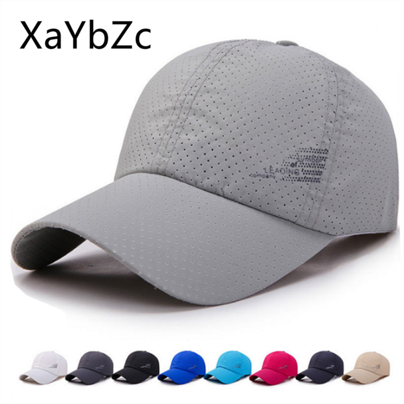 ใหม่ Quick-Drying Women 'S Golf หมวกตกปลาฤดูร้อนกลางแจ้ง Sun หมวก Unisex ปรับเบสบอลหมวก