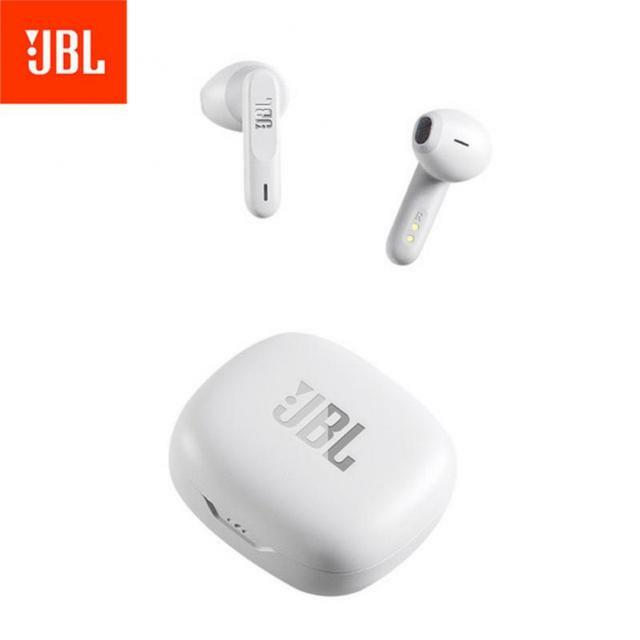JBL-Wave 300 TWS Verdadeiro Fone de Ouvido Bluetooth Sem Fio, Fones De Ouvido De Música In-Ear, Leve Fones De Ouvido Com Estojo De Carregamento De Microfone, Original