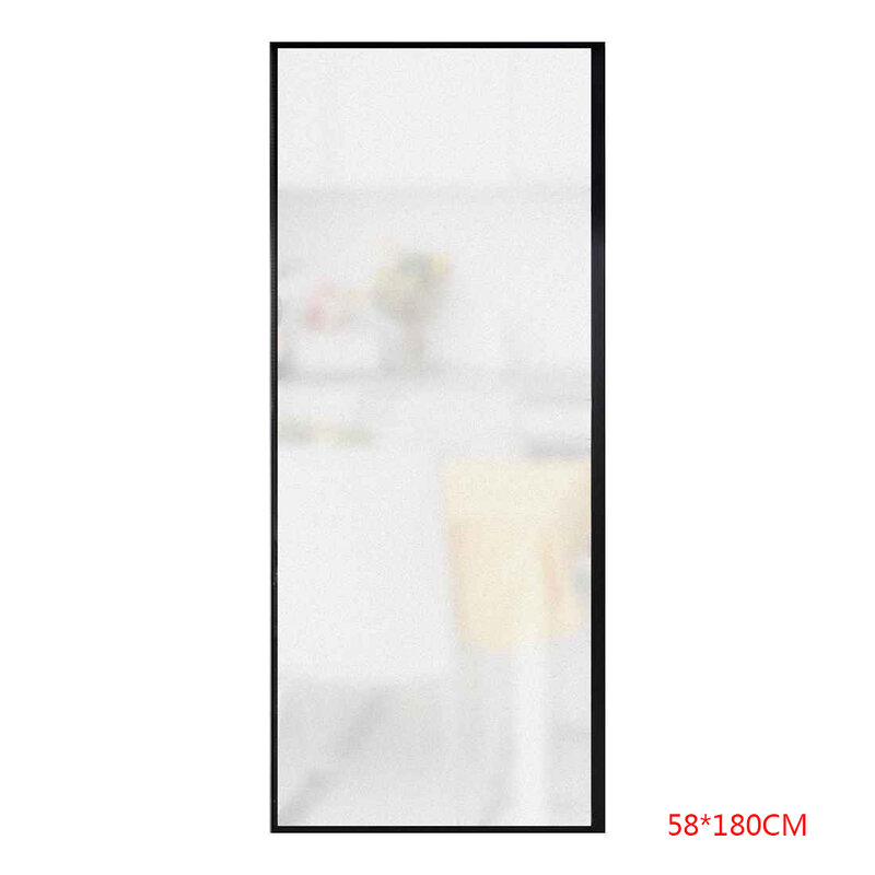 Pegatina para puerta corredera, película de vidrio, aislamiento solar para balcón, papel de ventana medio transparente, 58x90cm