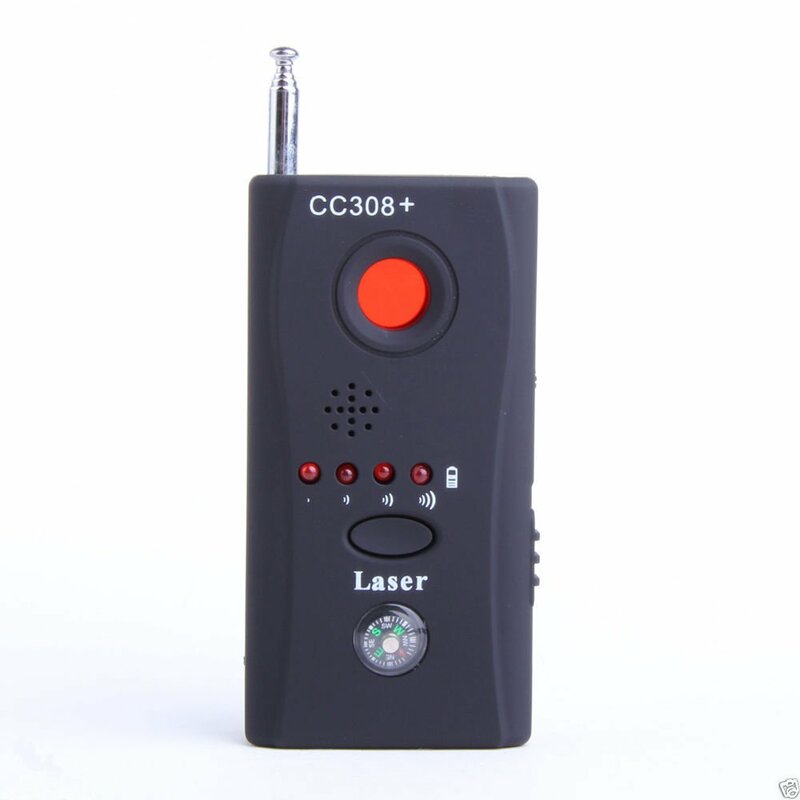 Wielofunkcyjny obiektyw kamera bezprzewodowa CC308 + detektor sygnału sygnał radiowy wykrywający kamery w pełnym zakresie WiFi RF urządzenia GSM