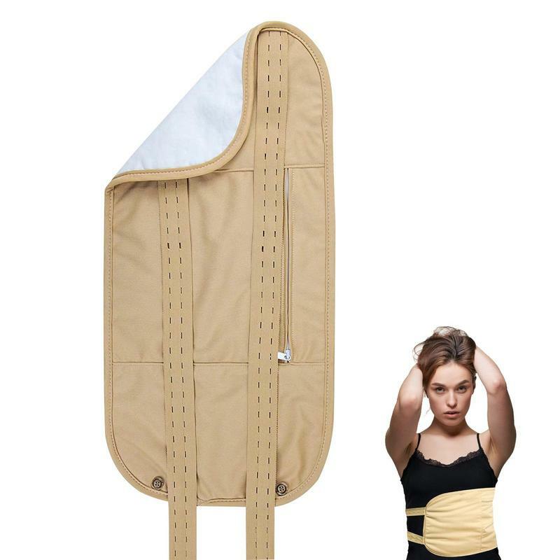 Castor Oil Wrap Waist & Neck Body Care Pack Wrap Soft Wool Self-help Sleep Conditioning Aid Tool body shaping massage equipment