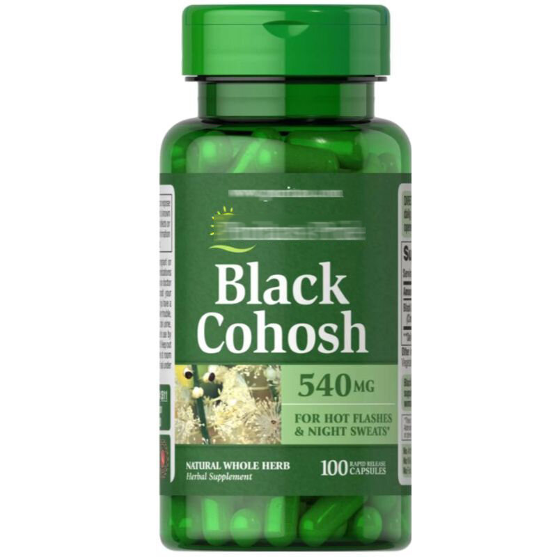 Cohosh negro, 540 mg, 100 cápsulas
