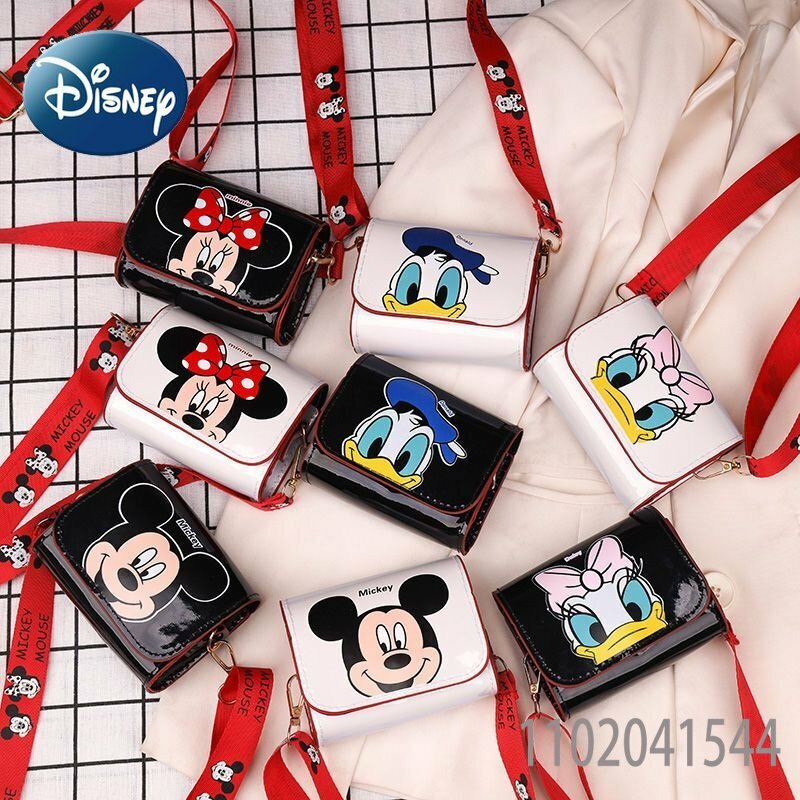 Disney Meisje Schoudertas Cartoon Leuke Mickey Mouse Donald Duck Daisy Tas Mode Trend Crossbody Tas Hoge Kwaliteit