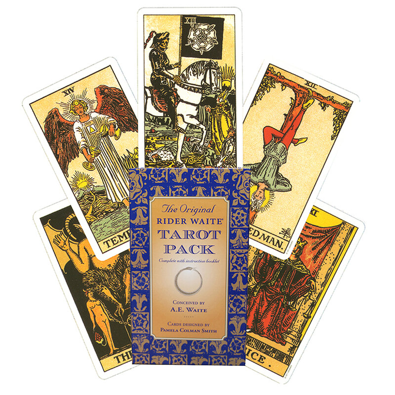 10.3*6cm originale Rider Waite mazzo di tarocchi 78 pezzi carte per principianti edizione classica