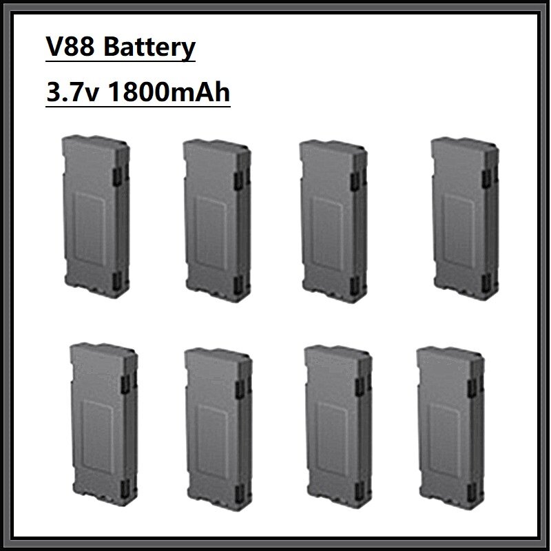 Batería de repuesto Original para Dron V88, 3,7 V, 1800Mah, V88, accesorios para Dron RC