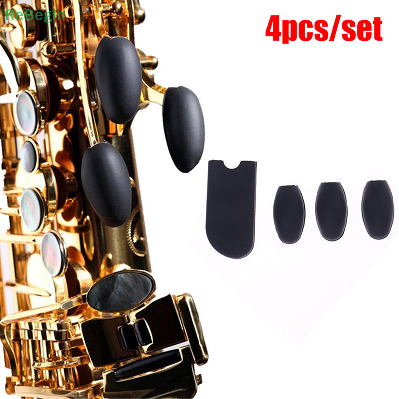1Set saksofon sandaran jari saksofon bantalan sandaran jempol kunci telapak tangan pelindung jari silikon untuk Alto Tenor Soprano saksofon