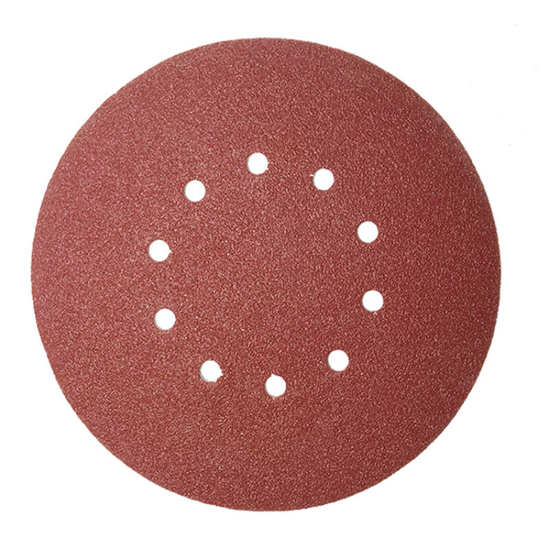 10 шт. 9 дюймов 10 отверстий шлифовальный диск шлифовальная бумага 60-2000 #225 мм абразивный шлифовальный диск для гипсокартона шлифовальный диск для отделки деревянной мебели