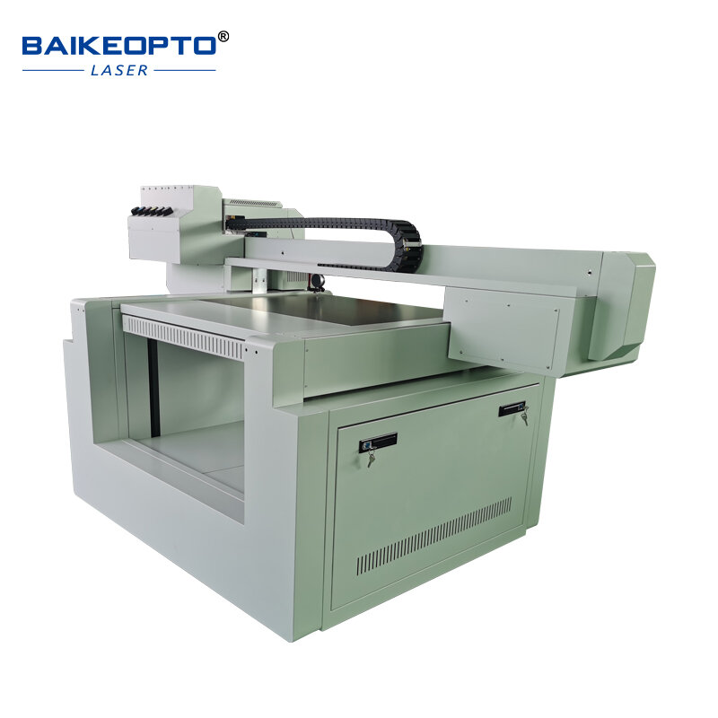 Impressora plana de mesa, máquina de pintura, impressão em diferentes materiais, efeito 3D, impressora industrial grande para negócios, BK-9060
