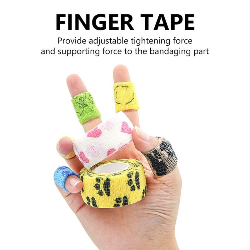 Bandage de protection des doigts pour l'écriture des étudiants, anti-usure, callosités, auto-adhésif, élasthanne de plaie, bande élastique de sport, nouveau, O0G6