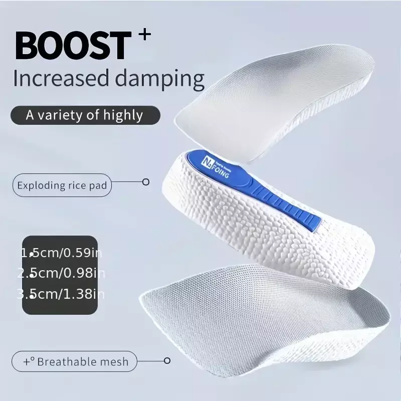 Half Orthopedic Insoles for Men Women Foot Heel Spurs Pain Cushion Foot Massager Care Insole Latex Soft Sole Running Shoes Pads