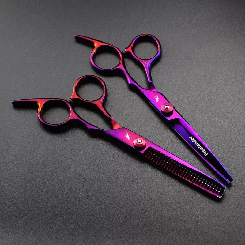 Tijeras profesionales para cortar el cabello, herramientas de peluquería para uso doméstico, 6 pulgadas